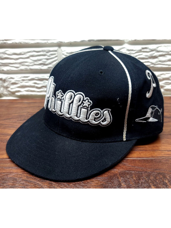 American Needle Other - American Needle Phillies Cooperstown Fitted Cap Mens 7 5/8 Black Liberty Bell